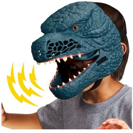 Action Figure Mask Roleplay with Sounds Godzilla Titan Roar for 4+ Years