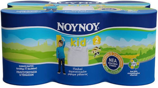 ΝΟΥΝΟΥ Έτοιμο Ρόφημα Γάλακτος Kid για 24+ Μηνών 6x 400ml