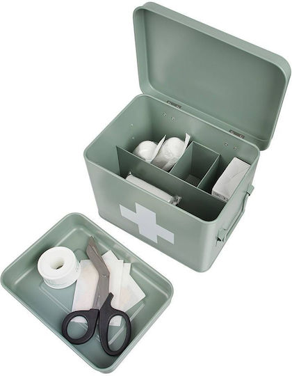 Butlers Металик Кутия Първа помощ 16x21.5x15.5см
