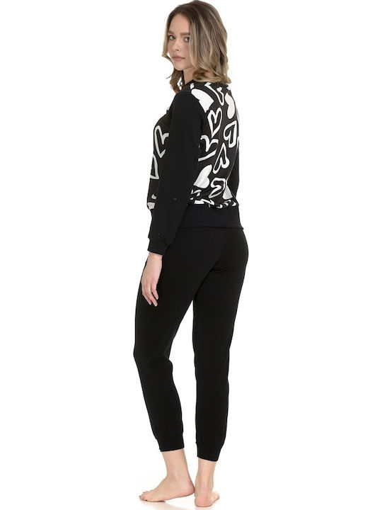 Zen by Daisy Winter Women's Pyjama Set Black