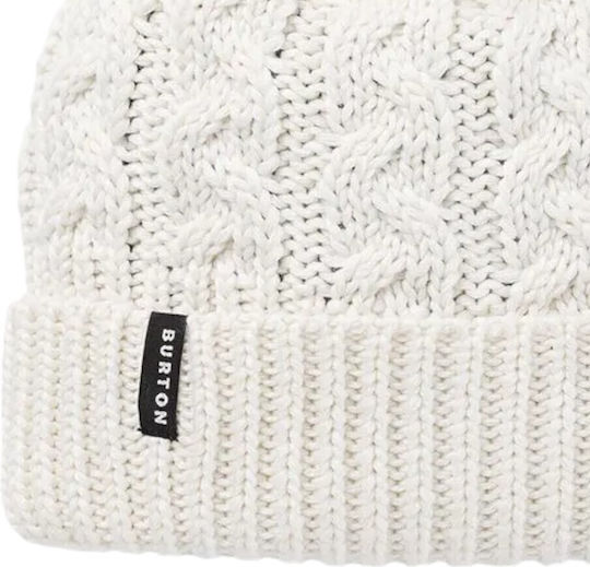 Beanie Feminin Fleece - Polar Căciulă Tricotat în culoarea Alb
