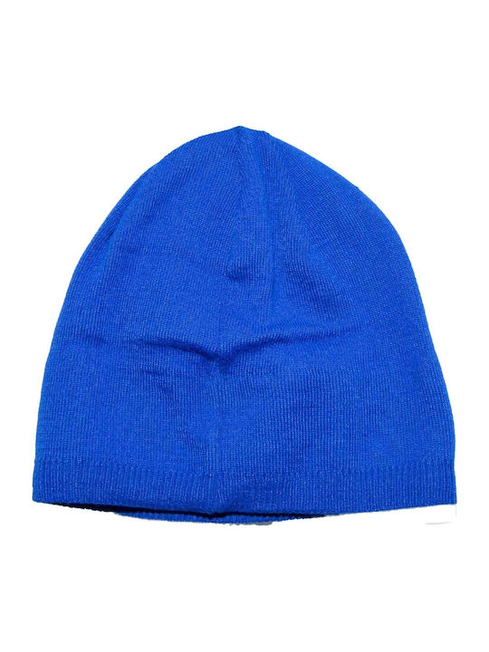 Beanie Unisex Beanie Knitted in Blue color