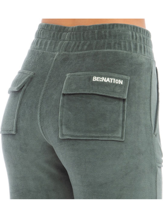 Sweatpants Velvet Dark Grey