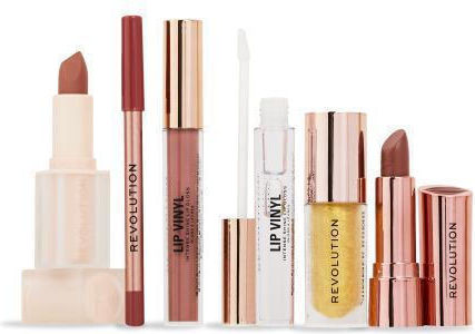 Revolution Beauty Палитра за грим за Лице, Очи и Устни Ultimate Nude