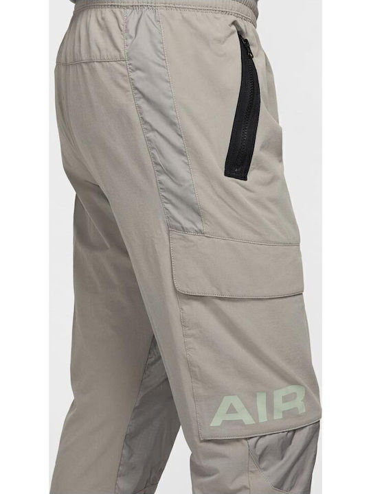 Cargo-Hose Jogginghose mit Gummizug Beige