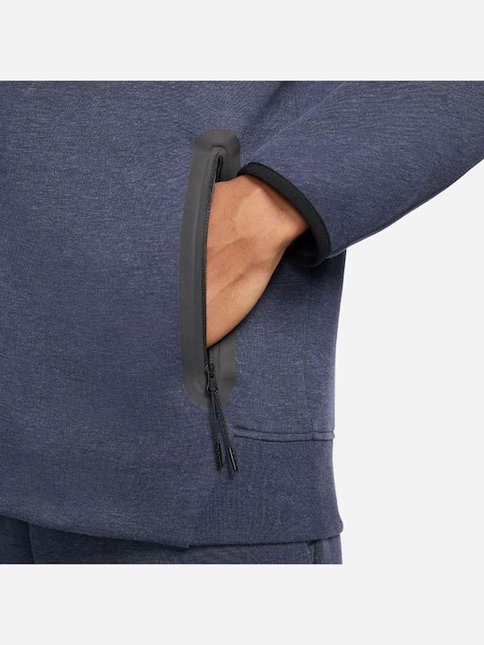 Tech Fleece Windrunner Hoodie Jacket Blue