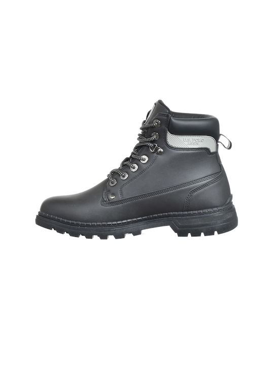 U.S. Polo Assn. Black Men's Boots