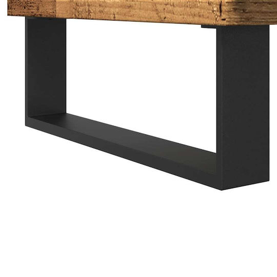 vidaXL Countertop without Sink L58xW33xH60cm Old Wood