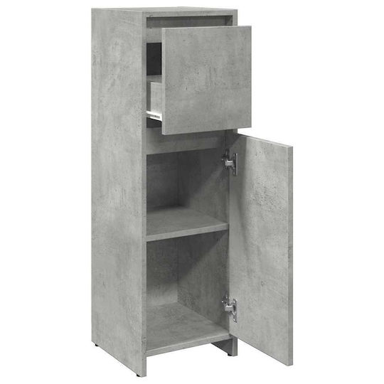 vidaXL Bathroom Cabinet L30xW30xH95cm Gray