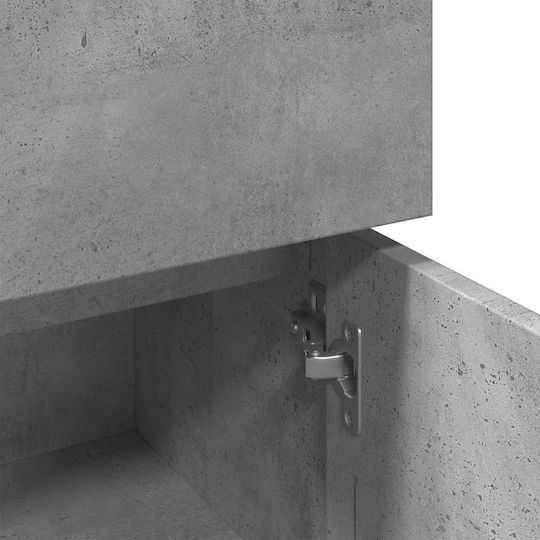 vidaXL Bathroom Cabinet L30xW30xH95cm Gray
