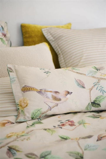 PiP Studio Μαξιλάρι Good Nightingale Πολύχρωμο 35x60εκ.