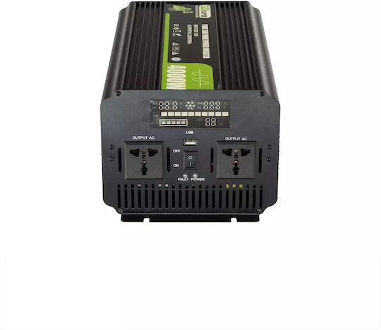 Gdsuper 7724GD Pure Sine Wave Inverter Power 4000W with Nominal Input Voltage 12V Single Phase