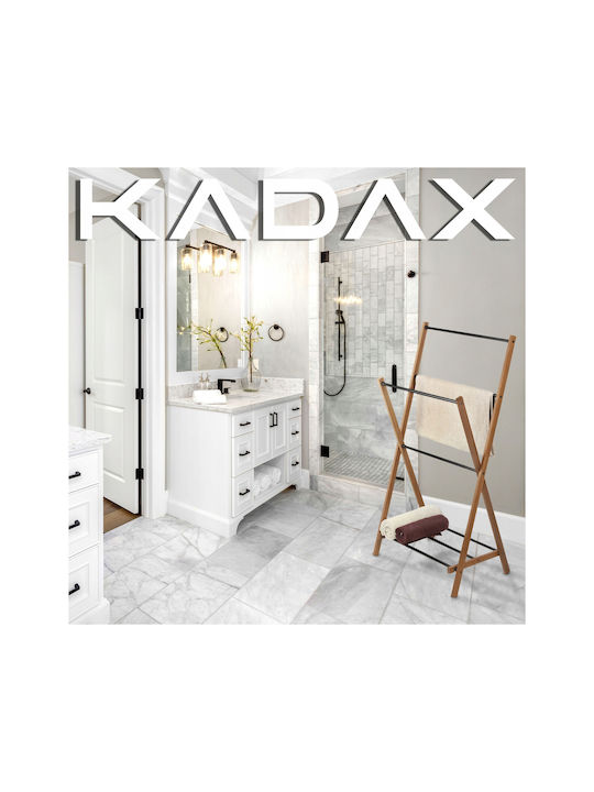Kadax Καλόγερος Μπάνιου 4 Θέσεων Καφέ