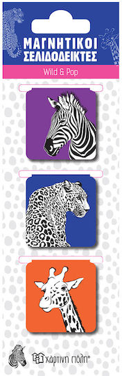 CHartini Poli Wild & Magnetic Bookmarks 3pcs