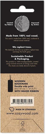 Cozywood Bookmark