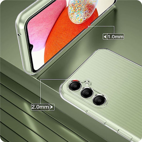 Tech-Protect Flexair+ Back Cover Silicone Transparent (Galaxy A16 4G / 5G, TECH-PROTECT)