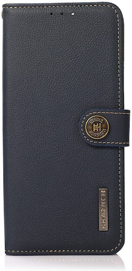 Custer Wallet Piele Albastru (Xiaomi 14T)