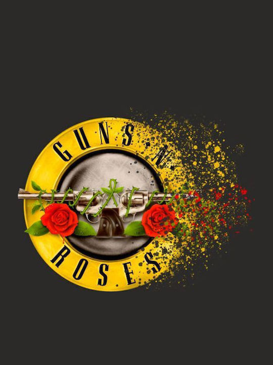 TKT T-shirt Guns N' Roses σε Μαύρο χρώμα