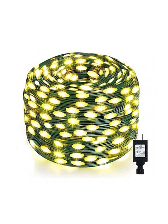 400 Lămpițe LED 50m. Multicolore tip Șir 1buc