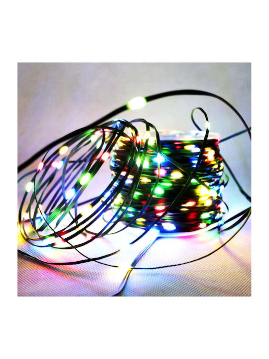 400 Lămpițe LED 50m. Multicolore tip Șir 1buc