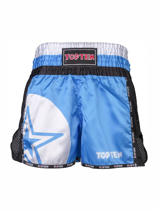 Top Ten Wako Ανδρικό Σορτσάκι Kick/Thai Boxing Μπλε