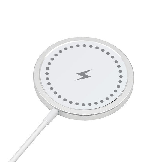 Maxlife Încărcător Magsafe 15W Albς (MXWC-05)
