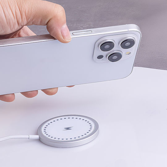 Maxlife Încărcător Magsafe 15W Albς (MXWC-05)