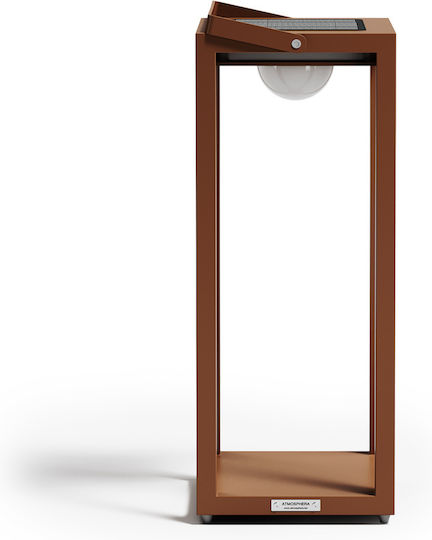 Atmosphera Astro Solar Floor Light Traffic Light Warm White with Photocell 21x21x52cm