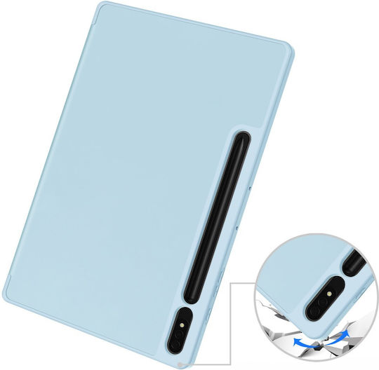 Erbord Флип Капак Издръжлив Син Samsung Galaxy Tab S10+ Плюс