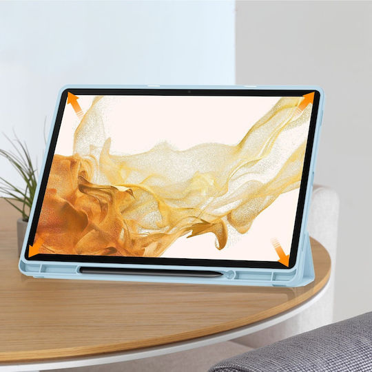 Erbord Флип Капак Издръжлив Син Samsung Galaxy Tab S10+ Плюс