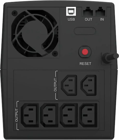 Conceptronic ZEUS03E UPS Line-Interactive 1200VA 720W