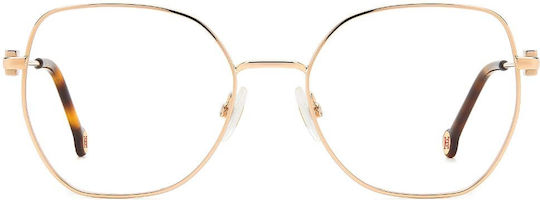 Carolina Herrera Metal Eyeglass Frame Gold HER 0242 0NR