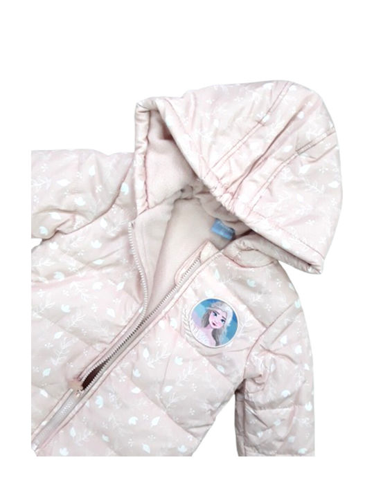 Disney Kids Casual Jacket with Hood Pink