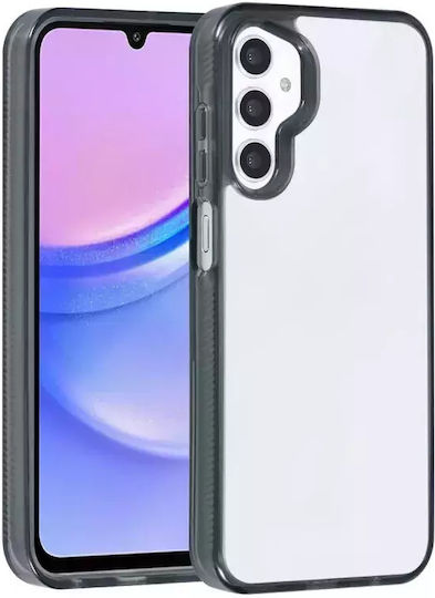 Tuniq Back Cover Plastic / Silicone Black (Galaxy A15)