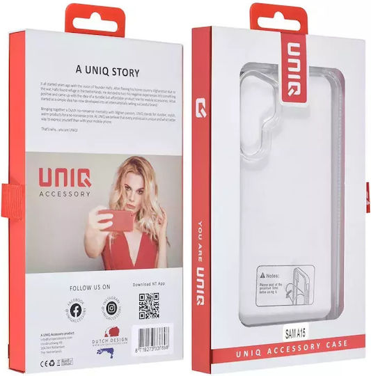 Tuniq Back Cover Πλαστικό / Σιλικόνης Λευκό (Galaxy A15)