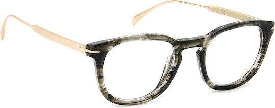 David Beckham Γυναικείος Σκελετός Καφέ DB 7122 8GX