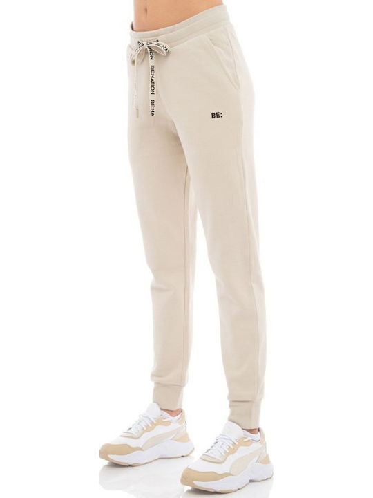 Jogginghose Beige