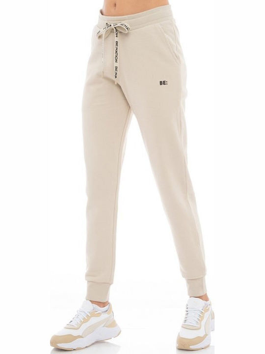 Jogginghose Beige