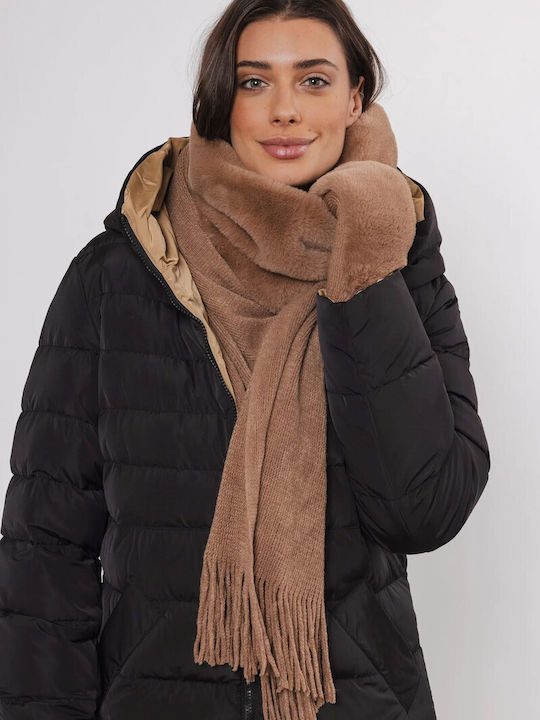 Rino&Pelle Women's Wool Scarf Brown