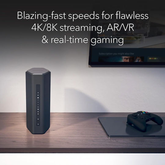 NetGear Nighthawk RS500 Ασύρματο Router Wi‑Fi 7 με 4 Θύρες 2.5 Gigabit