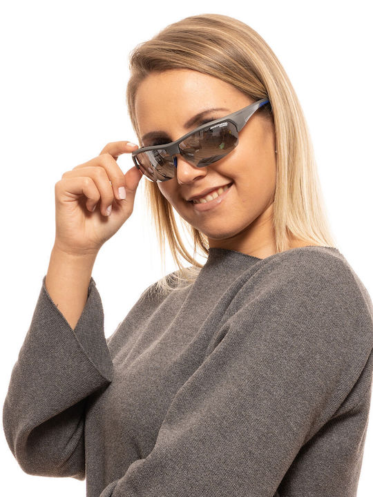 Skechers Sunglasses Gray with Acetate Frame & Silver Lens Skechers Sunglasses Gray with Acetate Frame & Silver Lens