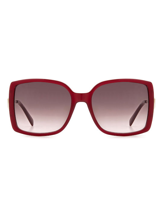 Pierre Cardin Women's Sunglasses with Burgundy Frame and Burgundy Gradient Lens P.C. 8512/S LHF/HA