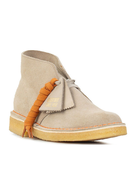 Clarks Desert Boot Μποτάκια Μπεζ Clarks Desert Boot Μποτάκια Μπεζ
