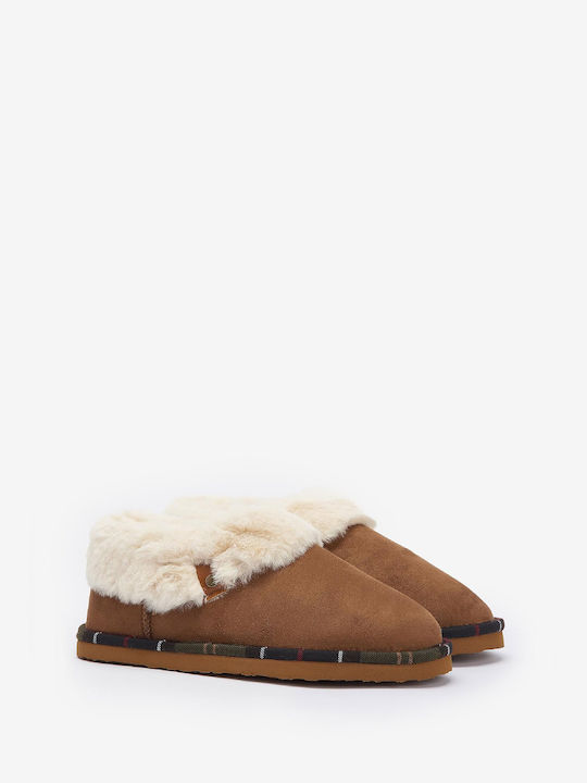 Barbour Winter Women's Slippers in Brown color