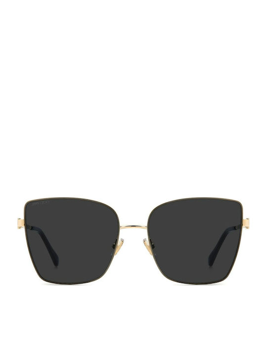 Jimmy Choo Γυαλιά Ηλίου Χρυσά με Μεταλλικό Σκελετό Jimmy Choo Γυαλιά Ηλίου Χρυσά με Μεταλλικό Σκελετό