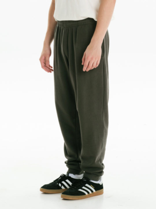 Sweatpants with Elastic Pine Green