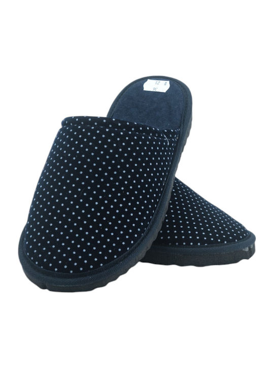 Winter Women's Slippers Blue