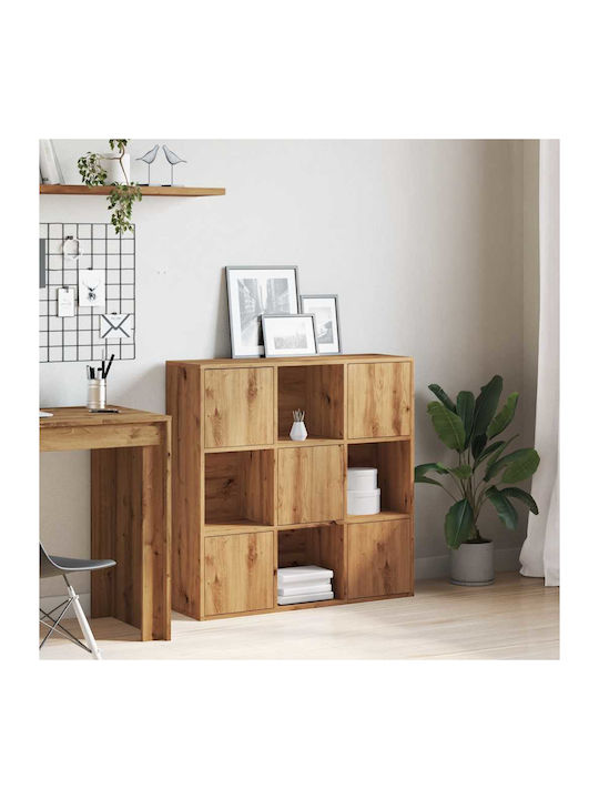 Bookcase Oaks 90x28x90cm