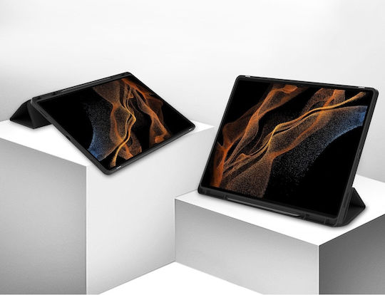Erbord Flip Cover Schwarz (Galaxy Tab S10 Ultra)