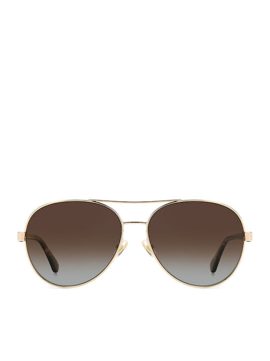 Kate Spade Γυαλιά Ηλίου Χρυσά με Μεταλλικό Σκελετό Kate Spade Γυαλιά Ηλίου Χρυσά με Μεταλλικό Σκελετό